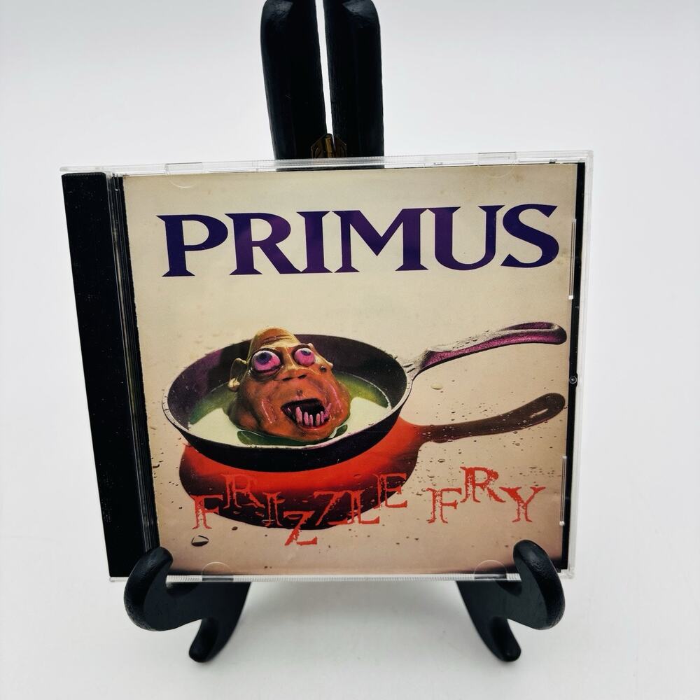 Primus – Frizzle Fry CD 1990 Funk Metal Alternative Rock Caroline Tested Works